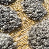 Carpet berbere m'rirt in wool 200x300 cm