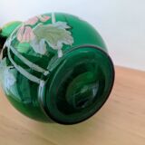 Art Nouveau vase in hand-painted blown glass – Legras style