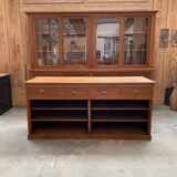 Oak store counter