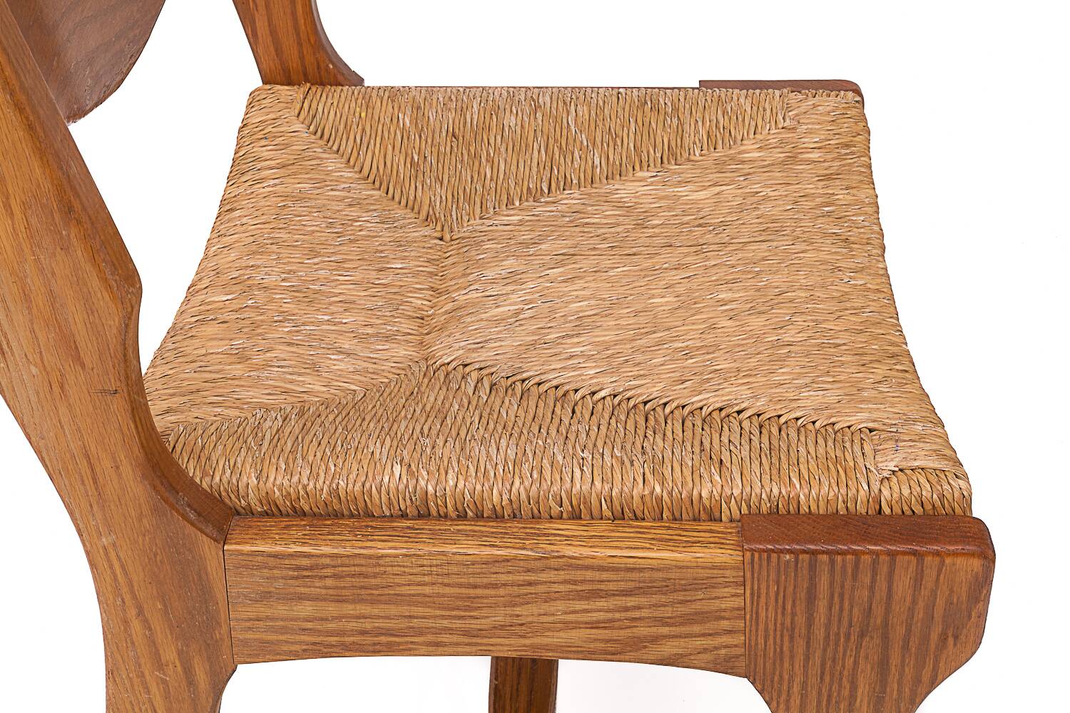 Set of 12 Guillerme and Chambron chairs