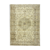 Anatolian handmade vintage rug 235 cm x 167 cm
