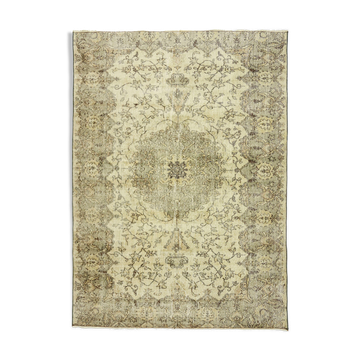 Tapis vintage Anatolien fait main 235 cm x 167 cm