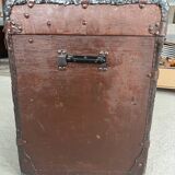 Grande Malle « au bon marché Paris » vintage des années 1900