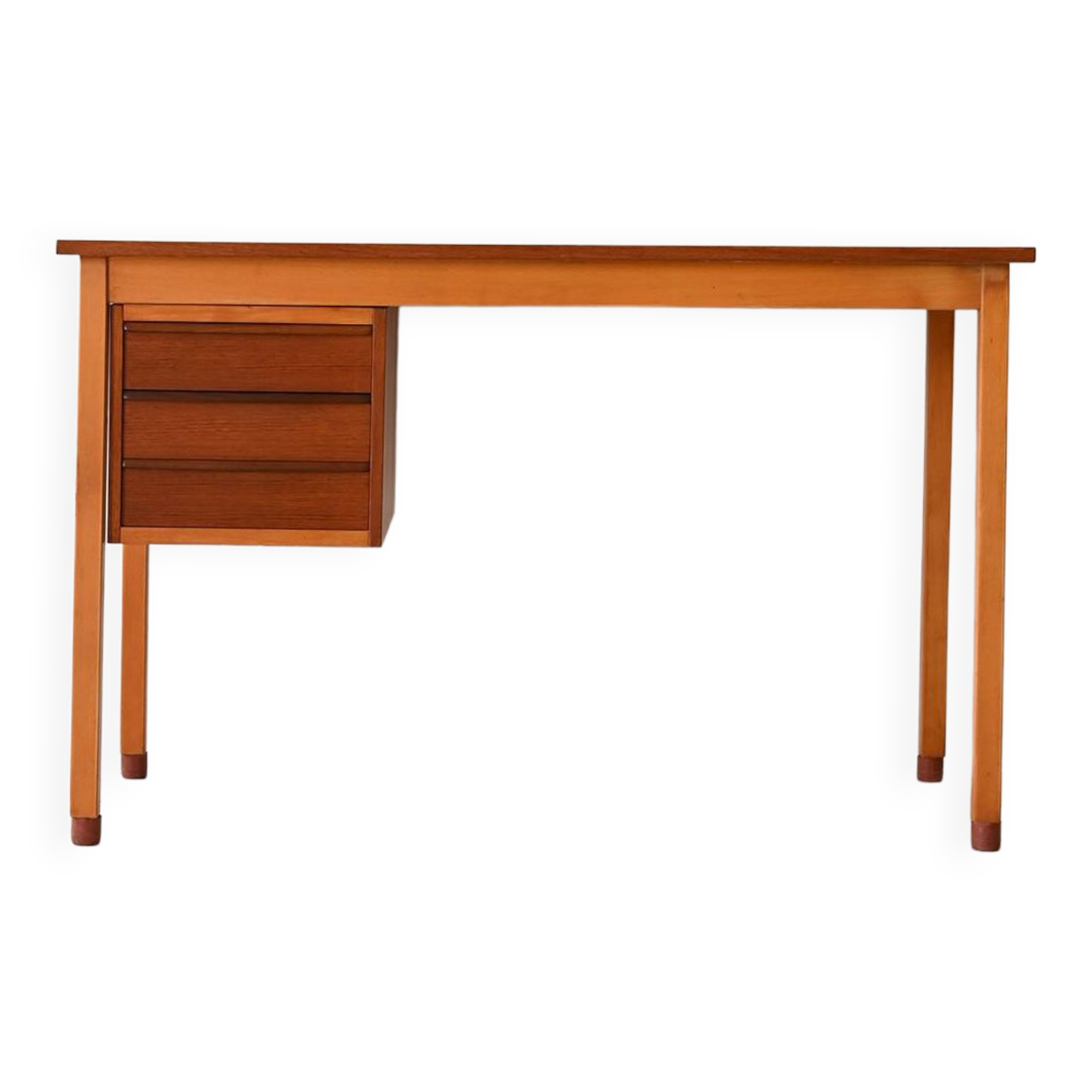 Scandinavian retro wooden desk