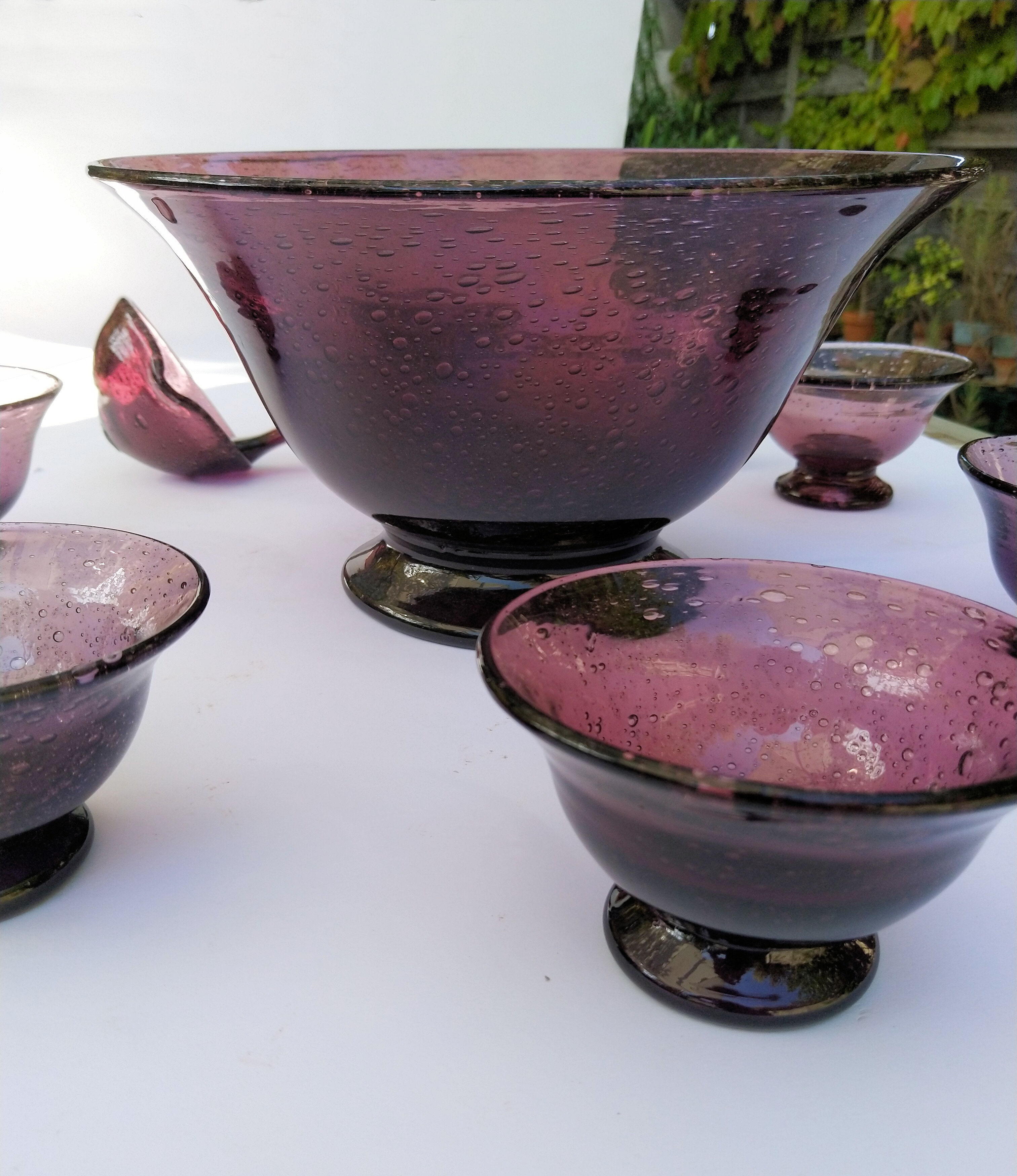 Biot blown glass service