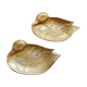 Empty of brass duck pockets