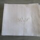 8 embroidered antique damask-monogrammed towels:81x68cm