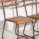Antique garden chairs (c.1920). Set of 2 pieces no. 2