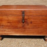 Antique Indian teak chest