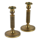 Bougeoirs anciens en bronze, Europe XIXème