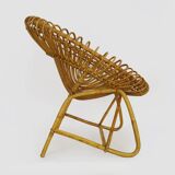 vintage rattan armchair from the 60s