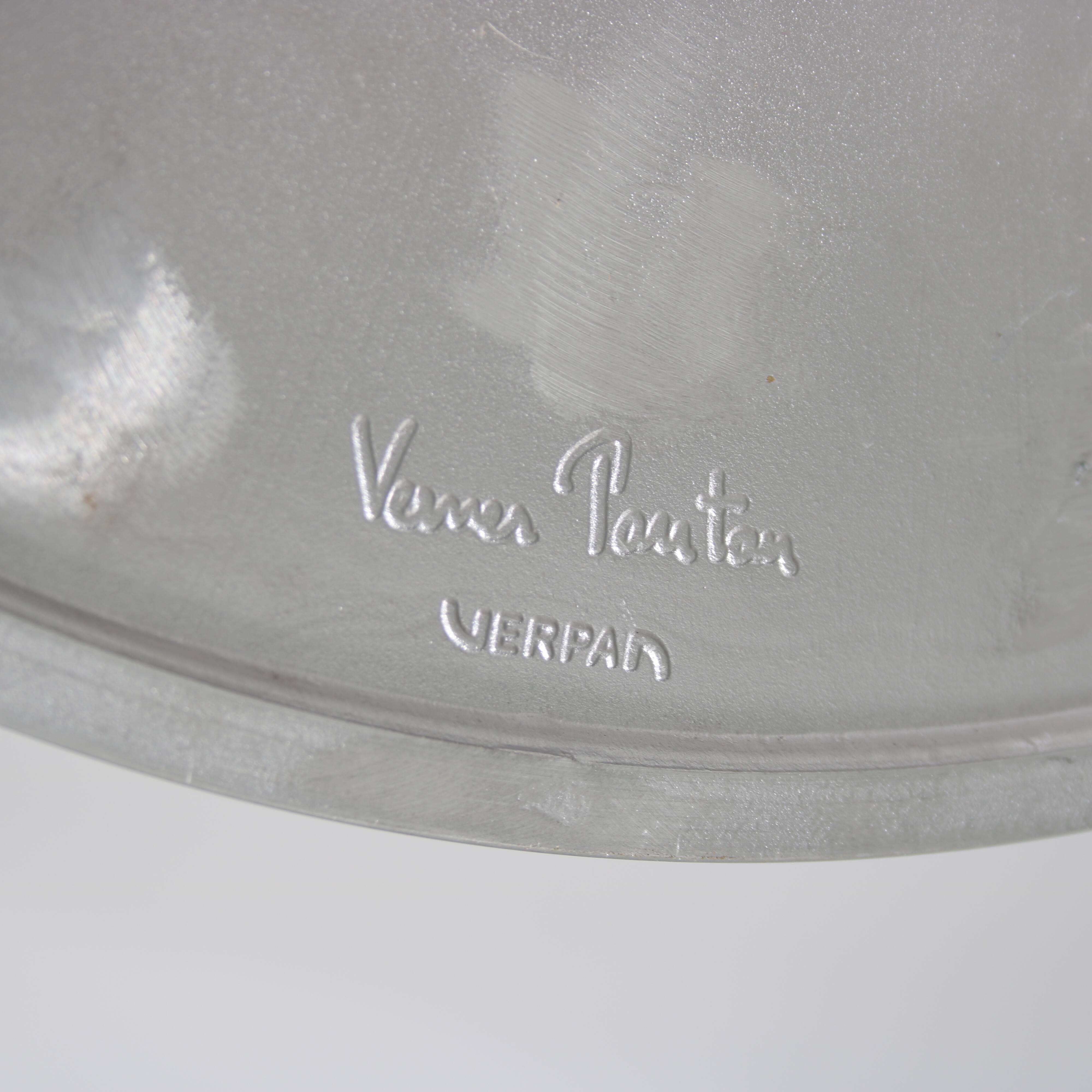 2020 edition of the 1970s 1-2-3 chair by Verner Panton for VerPan, Denmark