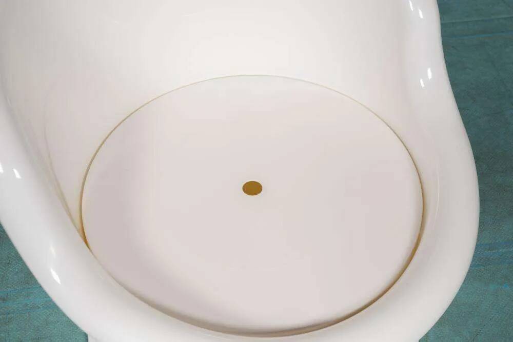 Space-age shell chair with storage, Ikea Popptorp chair.