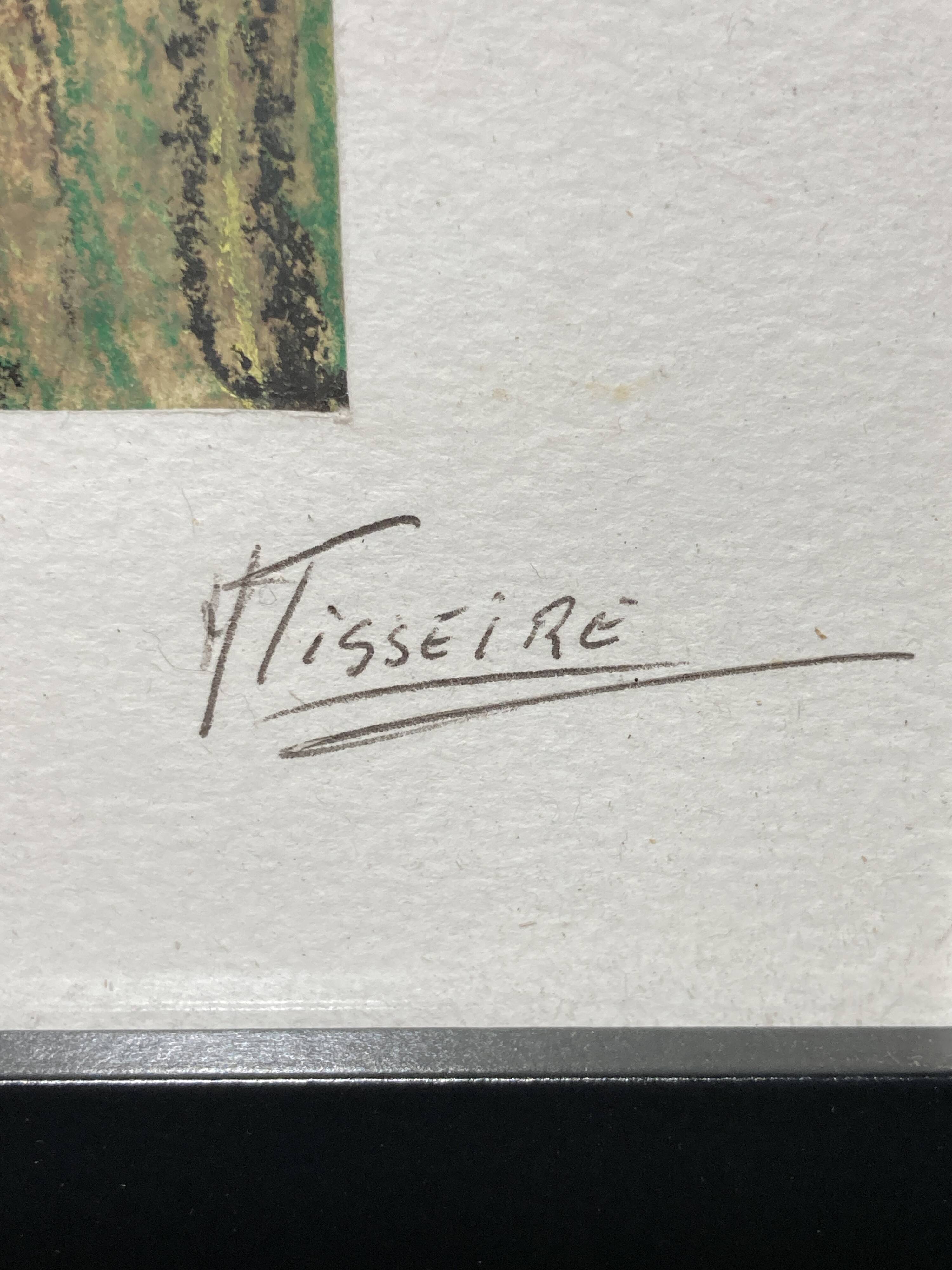 Illustration d'une femme nue signée Misseire