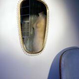 Free-form mirror, Josef Frank's 50s design 42X63cm