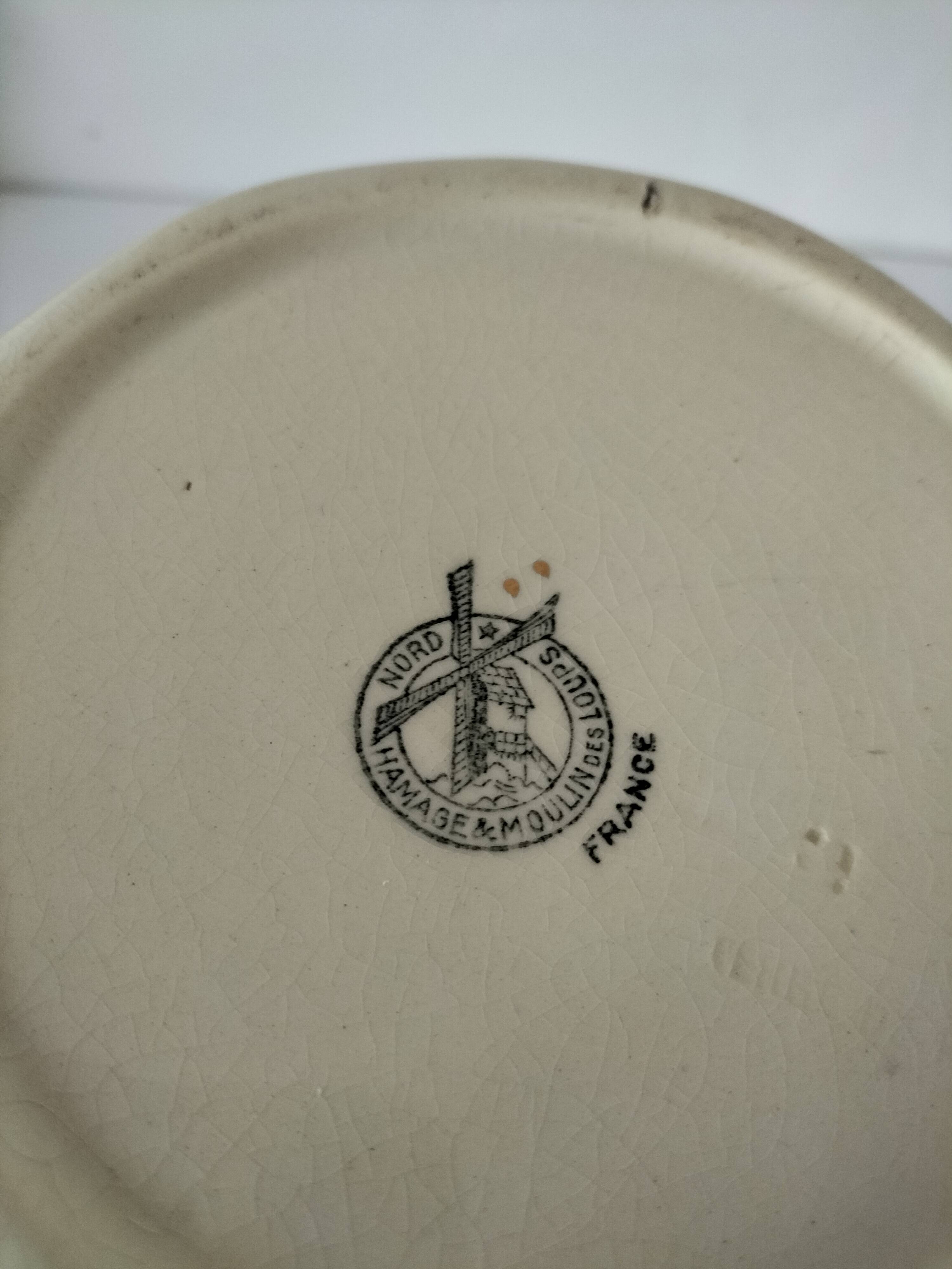 Vintage pitcher Moulin des Loups Hamage