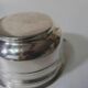 Silver-plated metal cup with diamond stamp "SIS" - 20th century