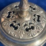 Pair of 19th century bronze candlesticks