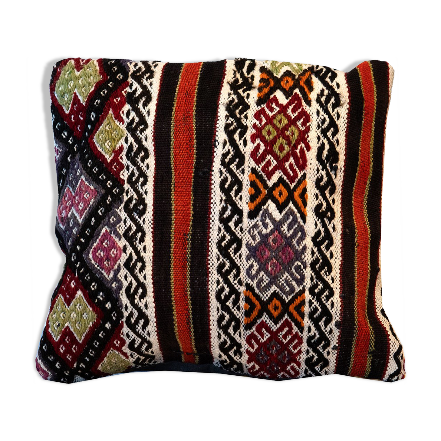 Turkish kilim cushion cover