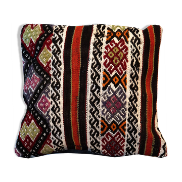 Turkish kilim cushion cover