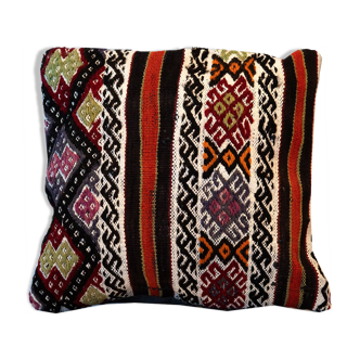 Turkish kilim cushion cover