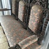 Louis XIII oak sofa