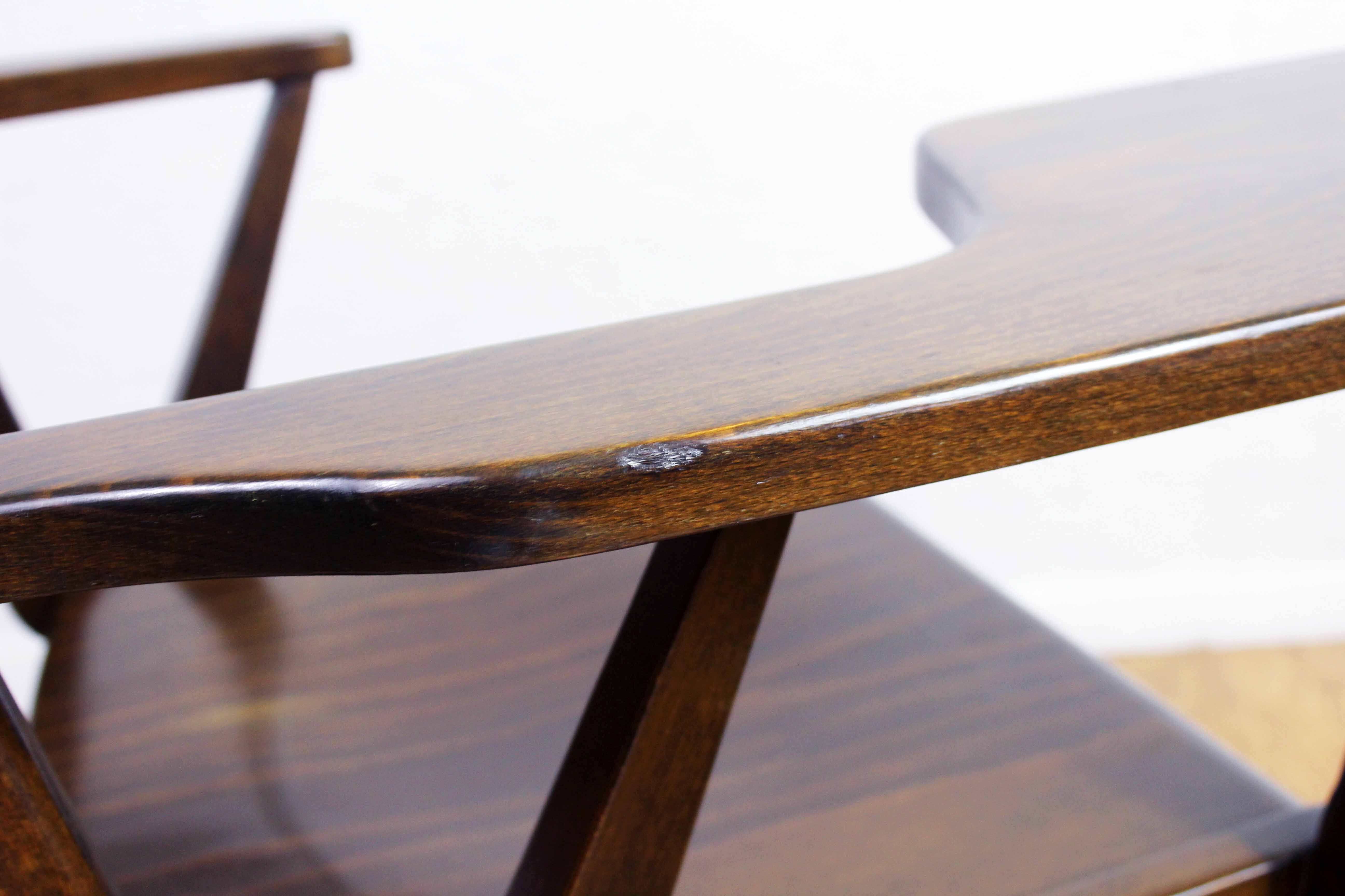 Austrian armchair with Austro Sessel tablet