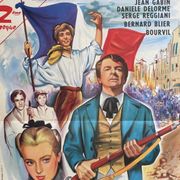 Cinema poster "Les Misérables" Serge Reggiani, Jean Gabin 40x60cm 1958