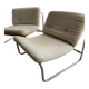 Pair of vintage lounge chairs DUX International from the 60s-70s.