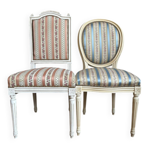 Paire chaises style