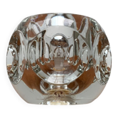 Vintage German glass table lamp by Peill & Putzler.
