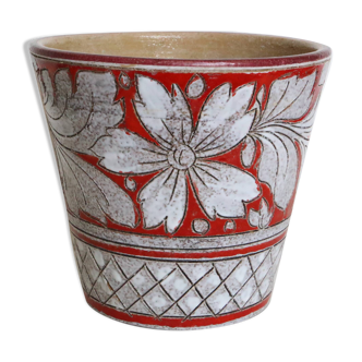 Cache-pot en céramique italienne par Fratelli Fanciullacci, vers 1950-1960