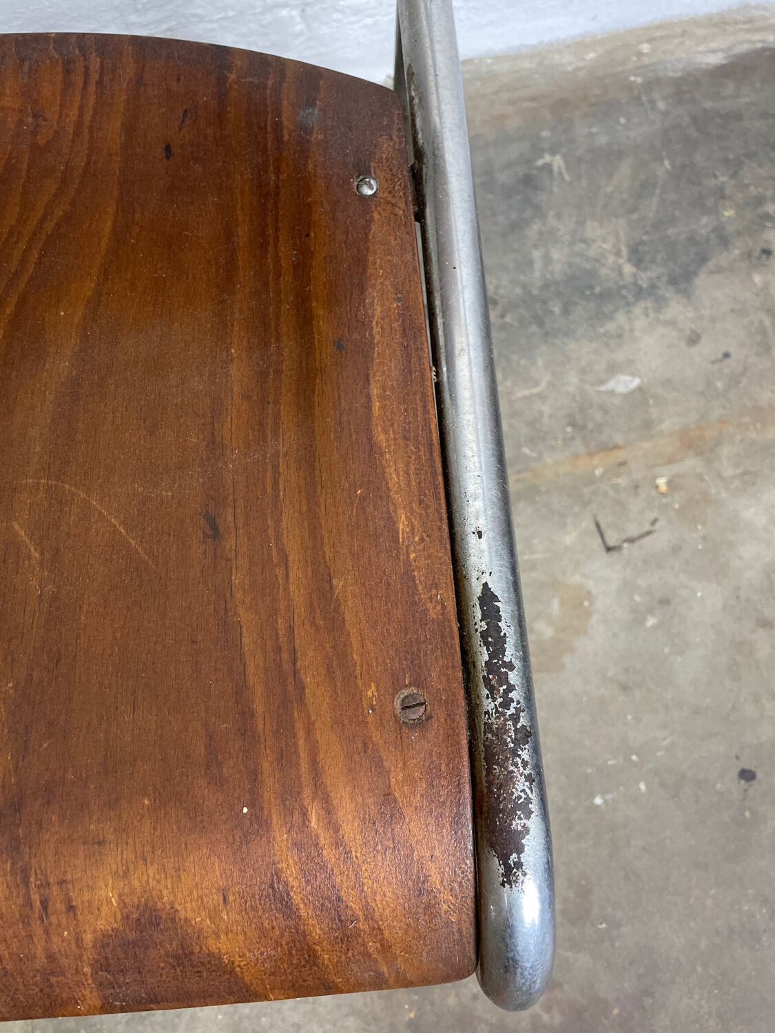 Bauhaus chair by Robert Slezak, 1930s