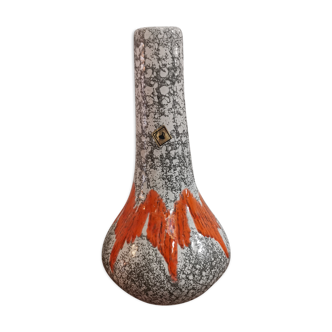 Vase vintage fat lava k369 fabriqué en Hongrie dans les années 70