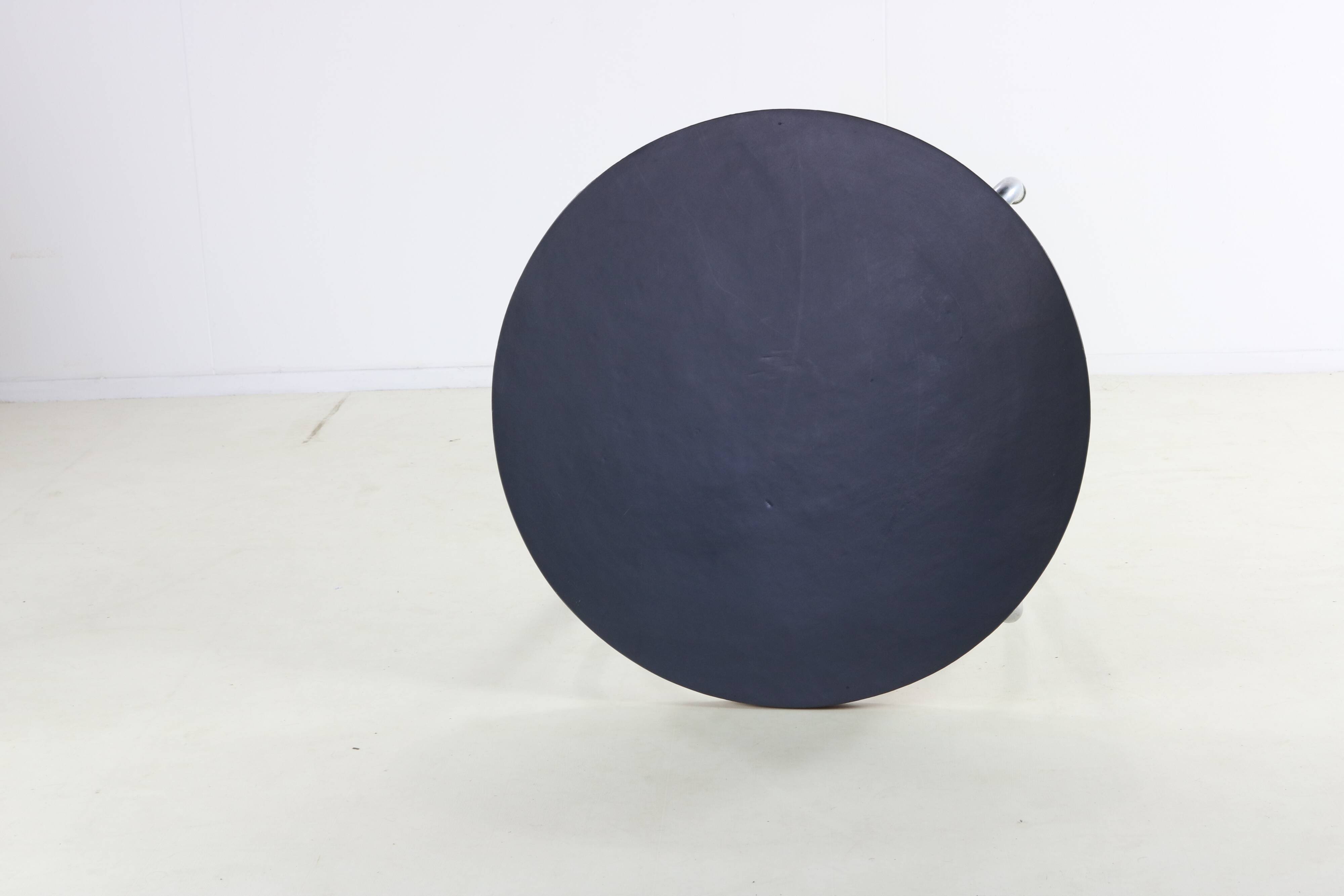 Sixties tubular chrome coffee side table