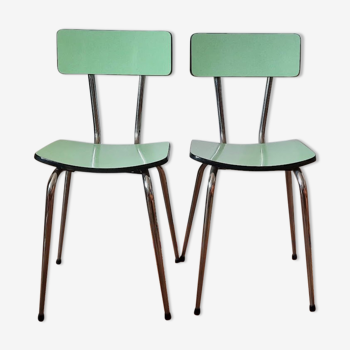 Set of Formica chairs