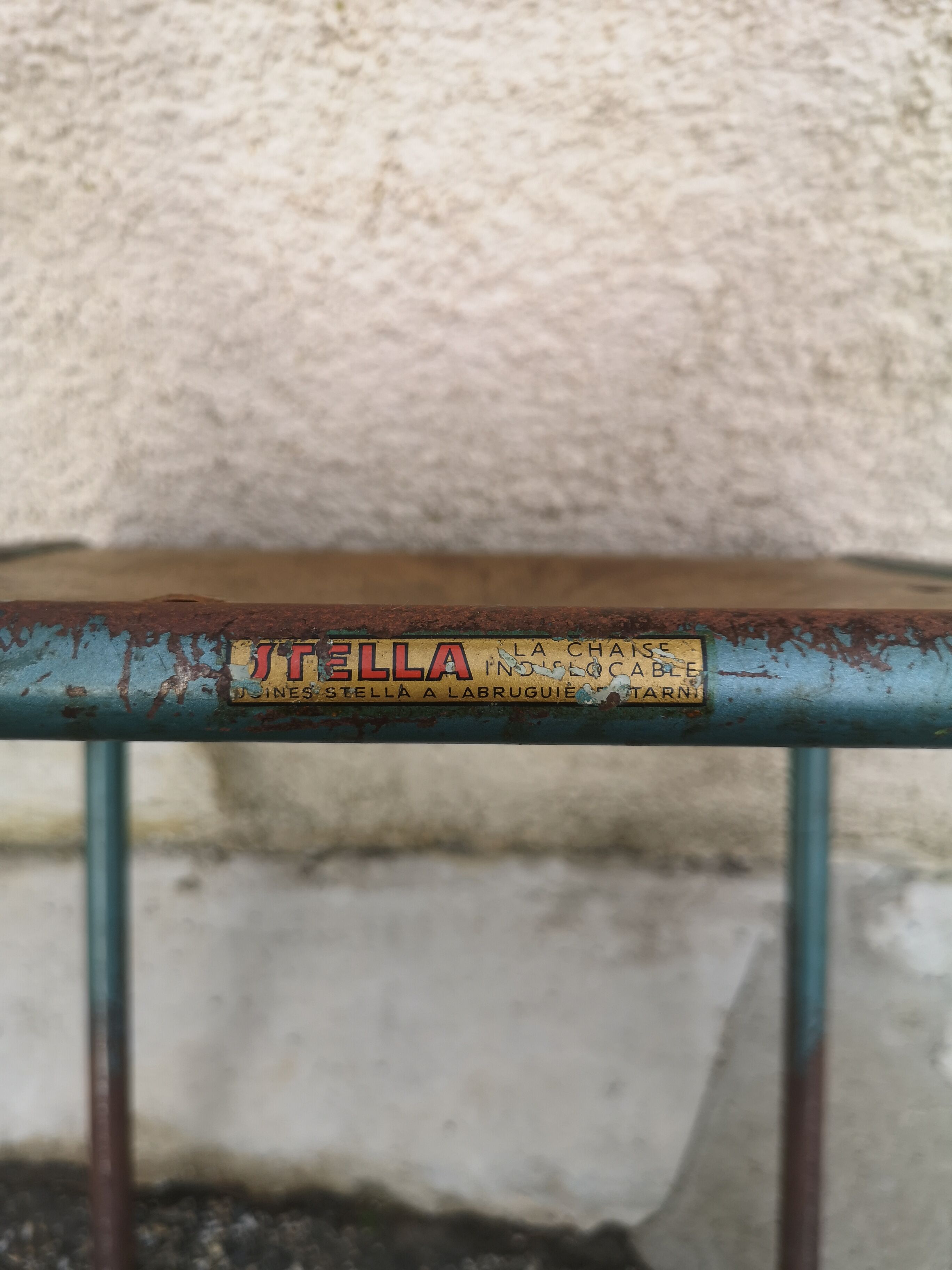 Stella vintage school chair