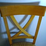 Beech cross chair, work chair