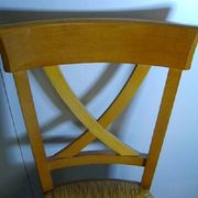 Beech cross chair, work chair