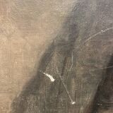 Oil on canvas, portrait of a man