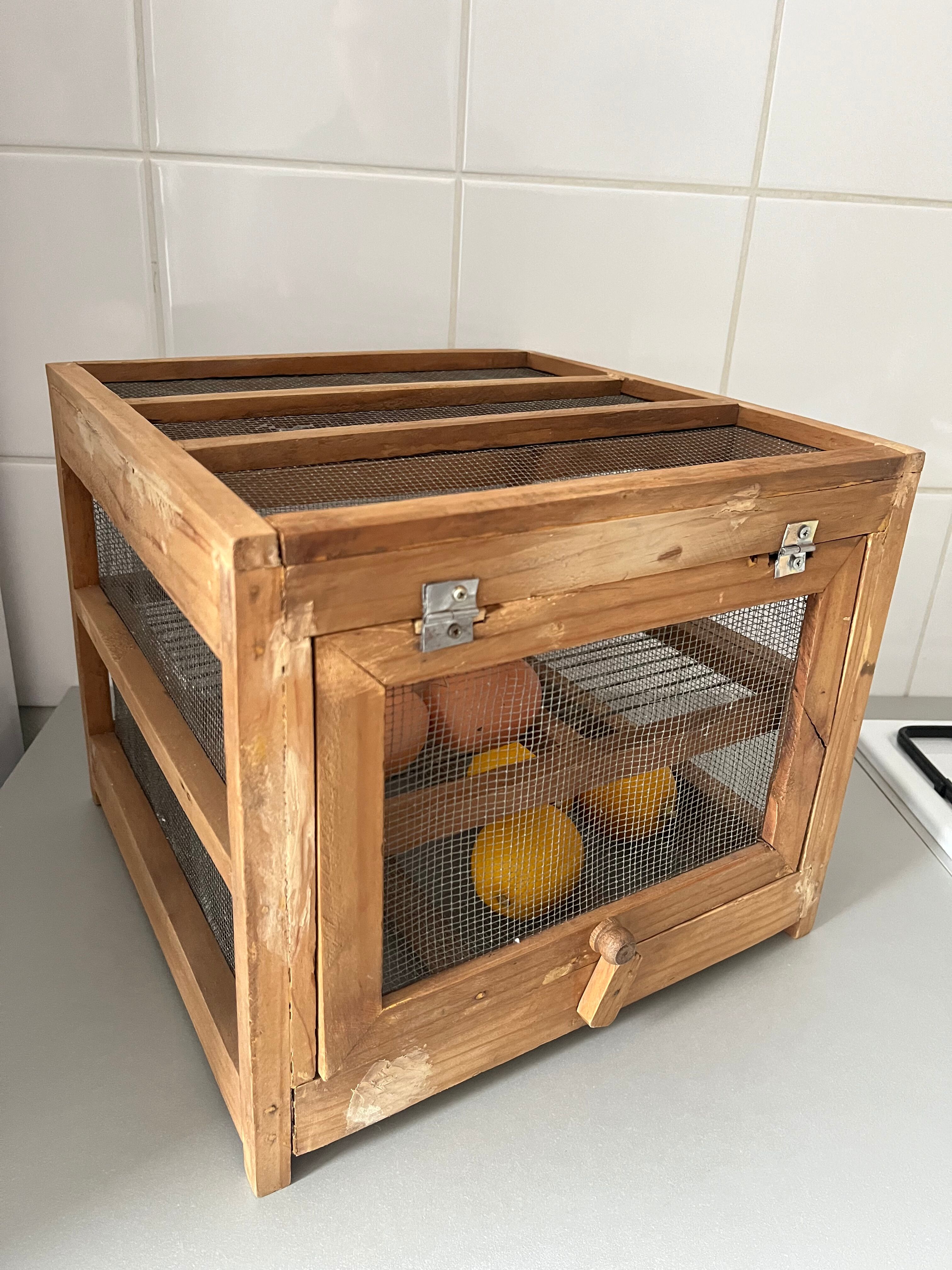 Old wooden pantry