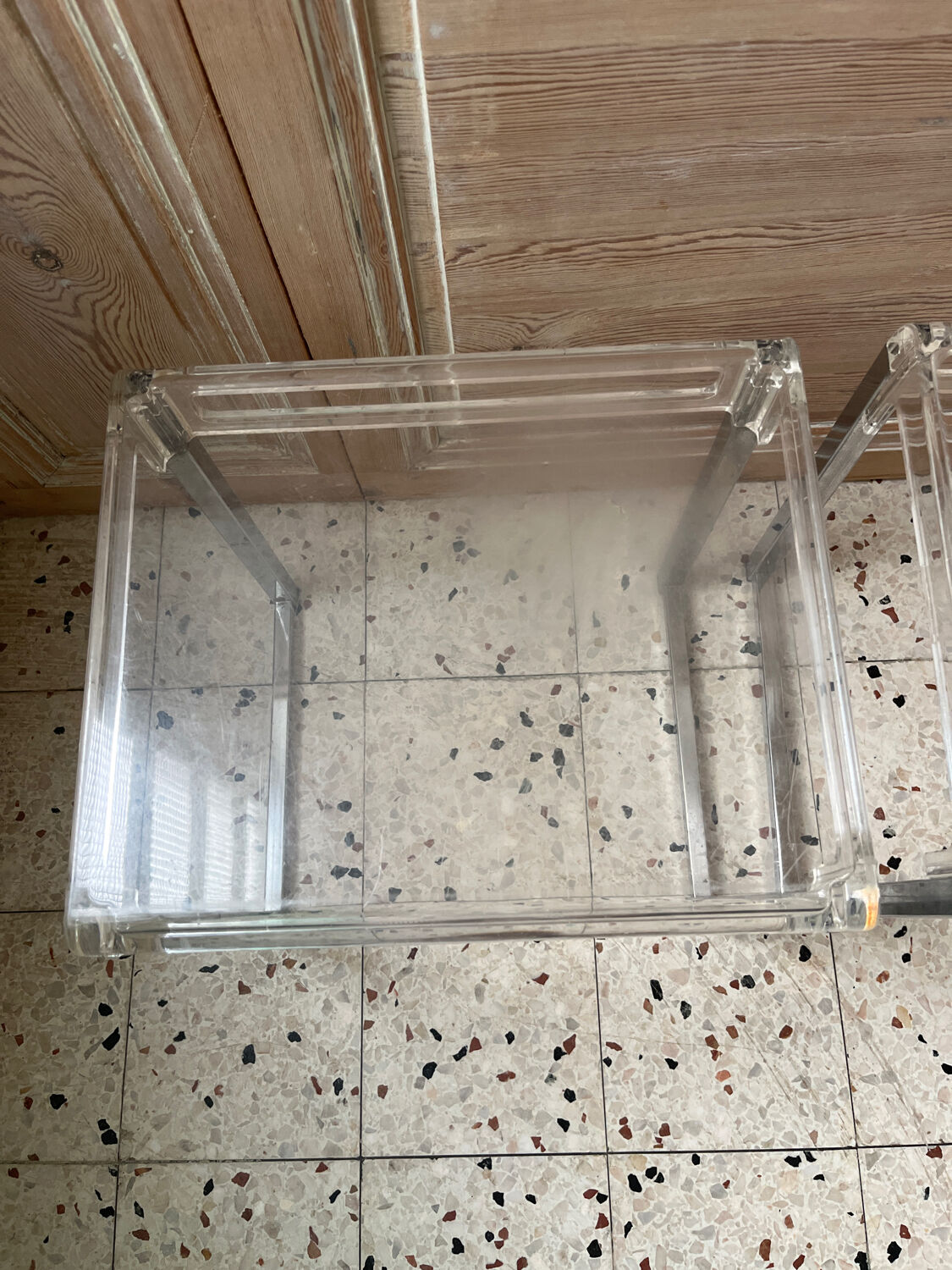 2 side tables by Marc Berthier