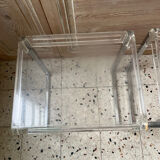 2 side tables by Marc Berthier