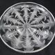 Dandelion cup signed Lalique VDA, glassware from Alsace