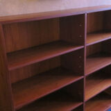 Mid century danish teak bookshelf 1960s