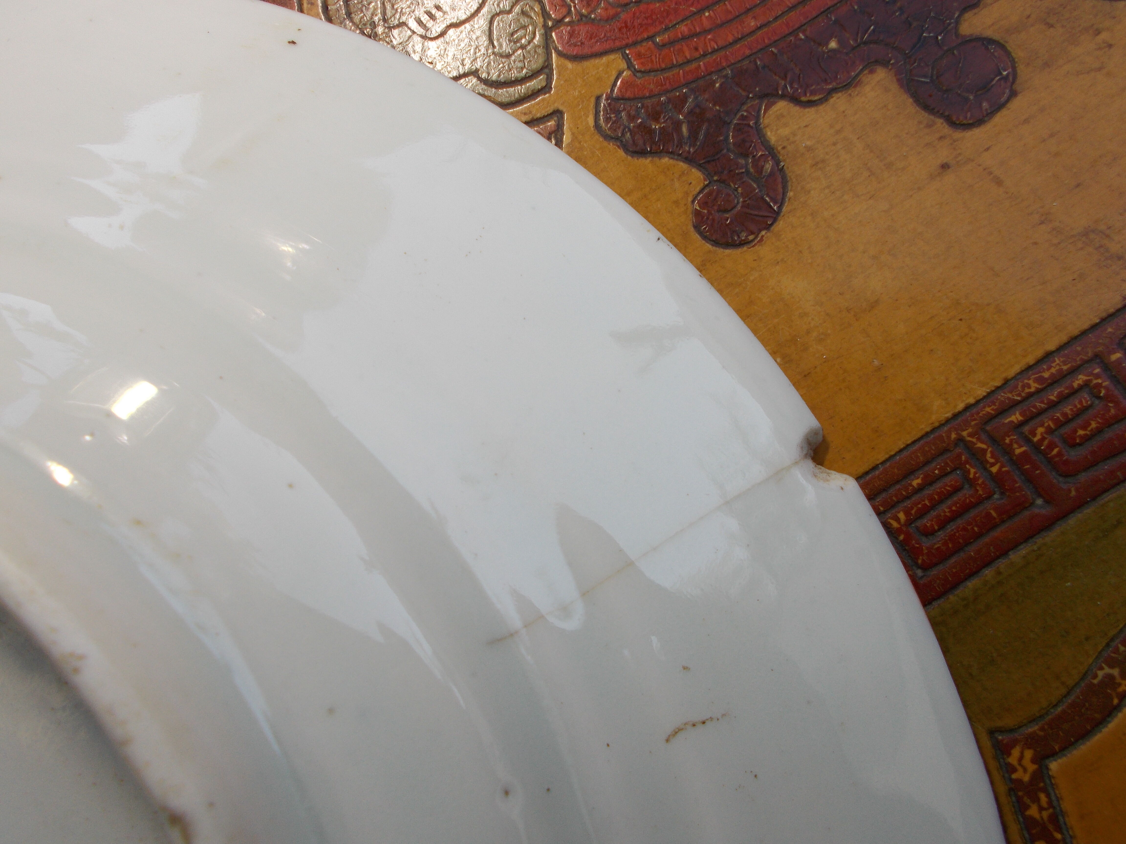 Old porcelain Imari Japan 4 plates
