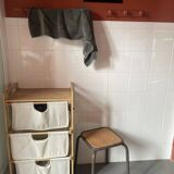 Three workshop stools