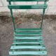 Set of 3 old folding garden chairs