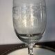 Verre à eau Meisenthal début du 20eme