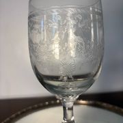 Verre à eau Meisenthal début du 20eme